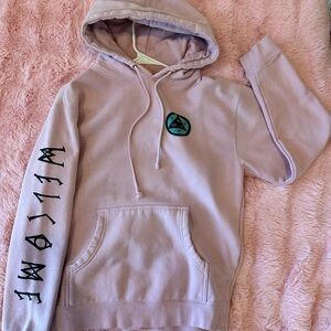 Pink Hoodie with Graphic Design